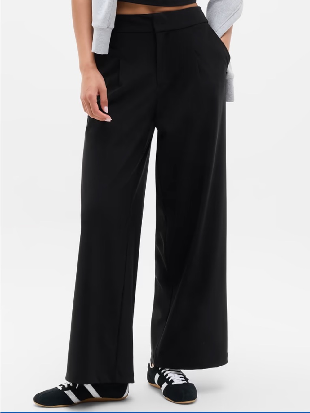 Athleta Pinnacle Wide Leg Black Women's Pants